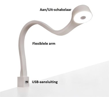 Bedlampje-Nova-USB-wit