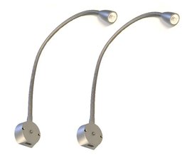 Bedlampjes "Leo"  voor boxsprings en ledikanten. Warm licht. Met USB Bedlampjes "Leo"  voor boxsprings en ledikanten. Warm licht. Met USB